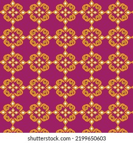 Golden vintage pattern on black background. Vector illustration for retro design. Gold abstract frame. Label set. Elegant luxury foil
