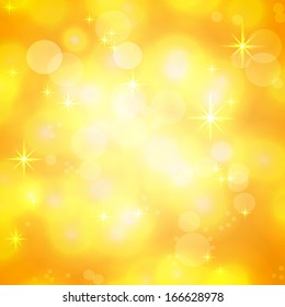 Golden Vintage shining background