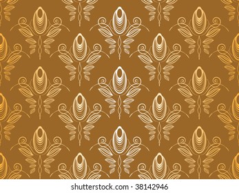 golden vintage texture