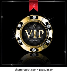 Goldene Vippe