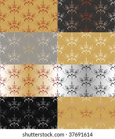 golden wallpaper samples