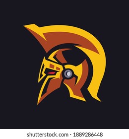 Golden Warrior Logo Vector Templates