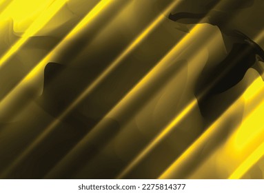 Goldenes Aquarellmuster Abstrakter Hintergrund mit Licht. Sommerbanner. Lebhaftes Banner. Tapete. Gradient. Vektorgrafik