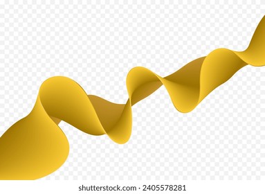 Golden Wave Lines Pattern Abstract Background. Modern Banner. Valentine's Day Wallpaper. Happy New Year Banner. Frame. Decoration. Vector Illustration