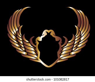 golden wings shield