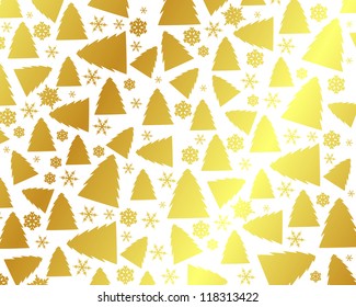 golden winter background. christmas background.