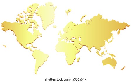 Golden world