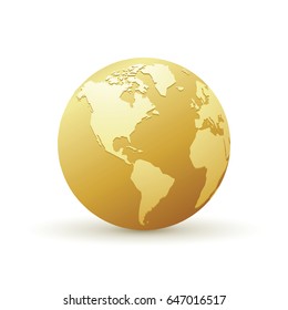 12,073 3d gold globe Images, Stock Photos & Vectors | Shutterstock