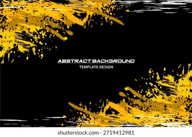 Vector de fondo Abstractas dorado y amarillo, estilo moderno