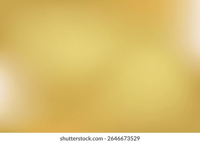 Fondo de desenfoque de degradado amarillo dorado. Textura suave Abstractas de gradiente de luz cálida. ILUSTRACIÓN VECTORIAL EPS