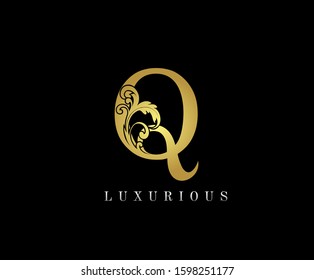 Golden Z Luxury Logo Icon, Classic Z Letter Logo Design.