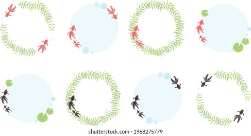 和風 金魚 のイラスト素材 画像 ベクター画像 Shutterstock