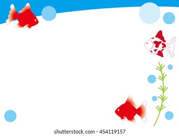 Goldfish Background material B-type