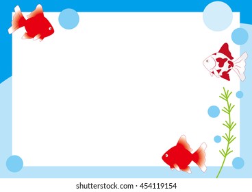 Goldfish Background material C-type