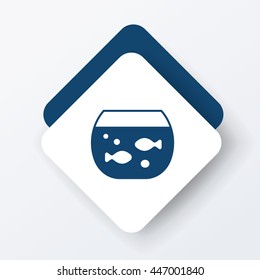 Goldfish bowl icon