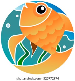 Goldfish in a circle