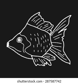 Goldfish doodle