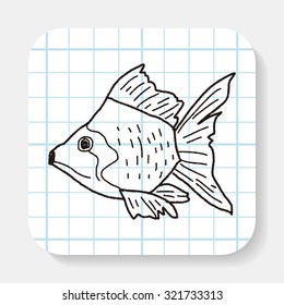 Goldfish doodle