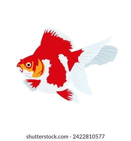 Goldfish, high quality vector design transparent background