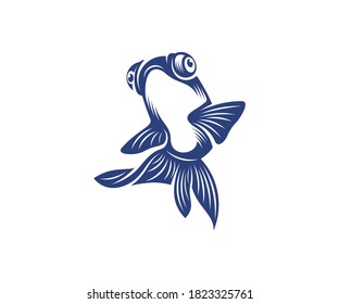 Oranda Goldfish Stock Vectors Images Vector Art Shutterstock