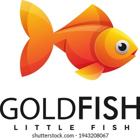 goldfish logo in gradient illustration