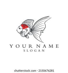 goldfish logo vector best design