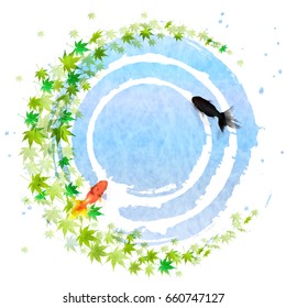 Goldfish Maple leaf icon