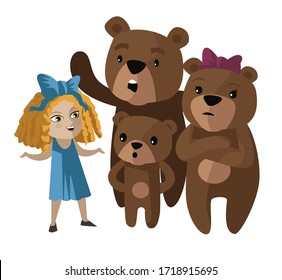 goldilocks and the three bears tale