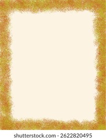 A Gold-Textured Border for Invitations and Social Media.