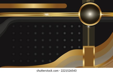 gold-toned abstract background vector and illustration