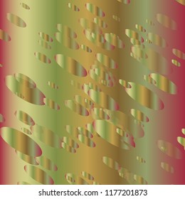 Gold,yellow Confetti on a colorful Background. Placer from the Circles.Beautiful Bright Pattern.Vector Illustration. Pastel Color design. Dots.For cards,banners,print. A Scattering of Confetti