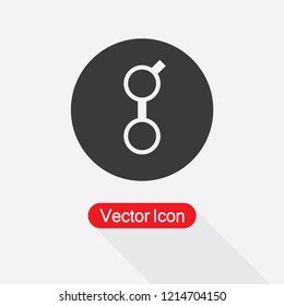 Golem Cryptocurrency Icon Vector Illustration Eps10