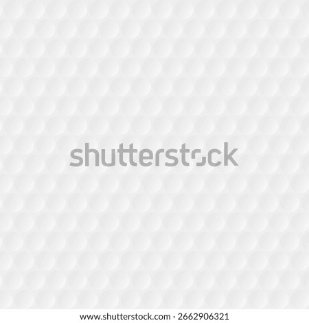 Golf backgrounds. Realistic rendition of golf ball texture closeup. Background material illustration with a golf ball pattern. 