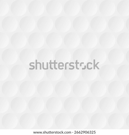 Golf backgrounds. Realistic rendition of golf ball texture closeup. Background material illustration with a golf ball pattern. 