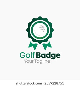Golf Badge Logo Design Template. Good for Business, Agency, Community and Organization.