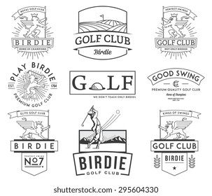 Golf badges and labels for any use