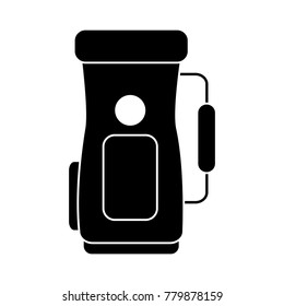 golf bag handle accessory equipment icon