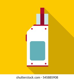 Golf bag icon. Flat illustration of golf bag vector icon for web