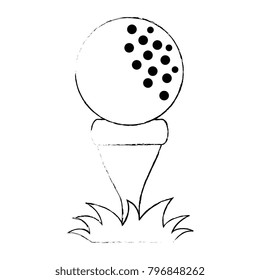 golf ball accessory with pin