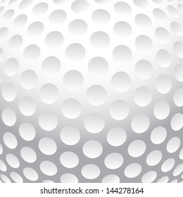 Golf ball background vector