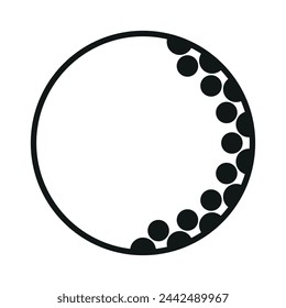 
Golf ball. Golf game. golf ball Line art logos or icons
