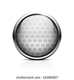 Golf ball icon