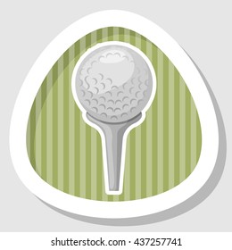 Golf ball icon