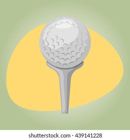 Golf ball icon