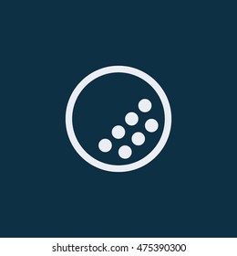 Golf Ball Icon,Golf Ball vector illustration