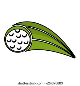 golf ball isolated icon