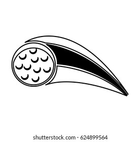golf ball isolated icon