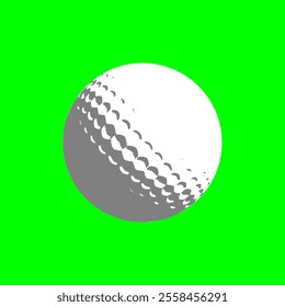 Golf Ball Logo. golf ball Line art logos or icons. Golf ball vector template illustration