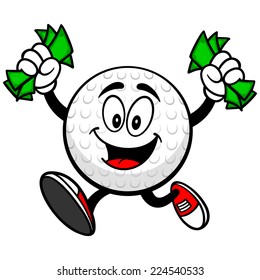 Golf Ball with Money