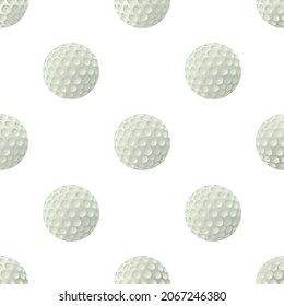 Golf ball pattern seamless background texture repeat wallpaper geometric vector
